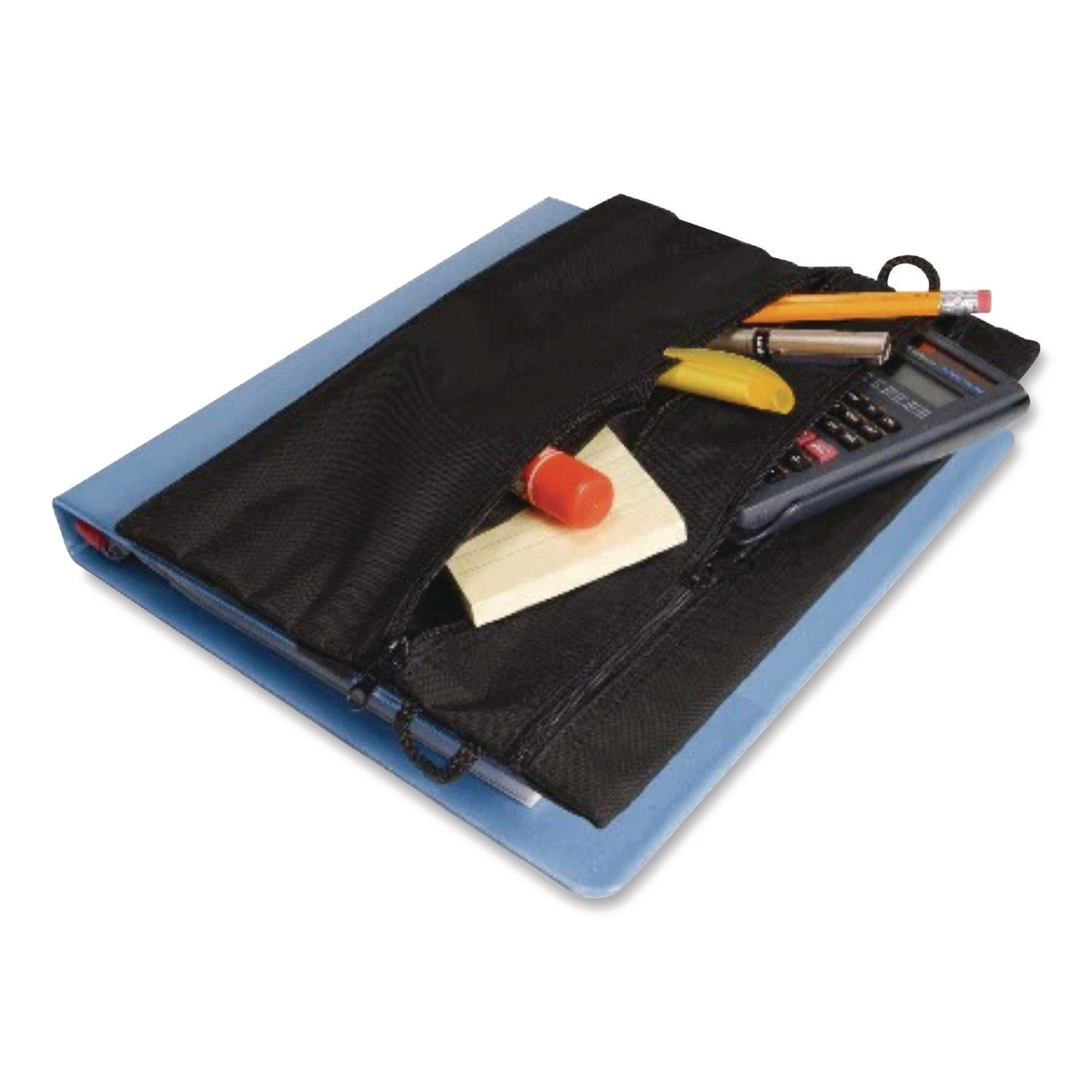 Officemate Strap-n-Sack for Binder, 11.5 x 8.5, Blue