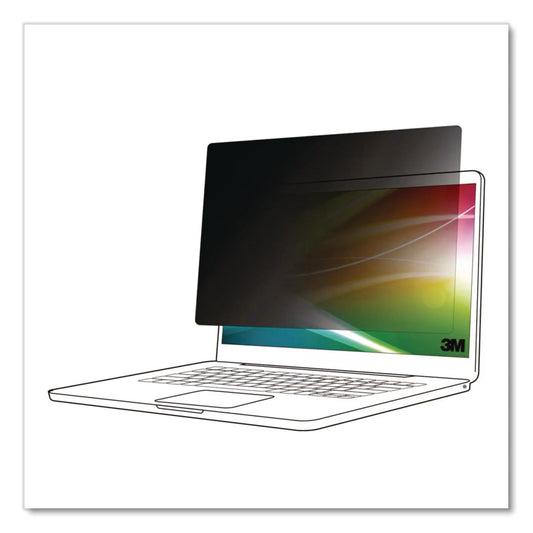 3M™ Bright Screen Privacy Filter, for 16" Laptop, 16:9 Aspect Ratio