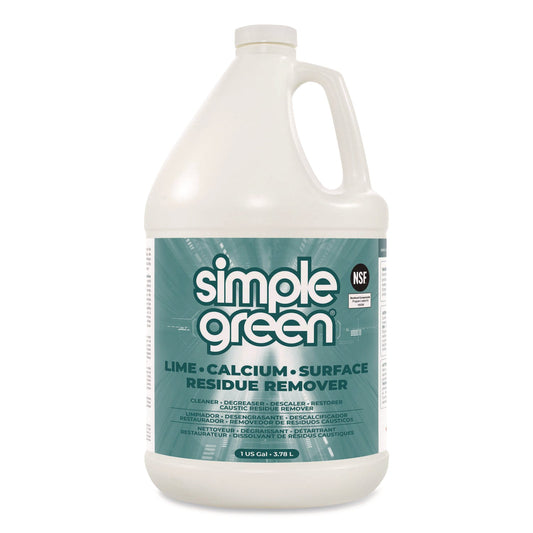 Simple Green® Lime Calcium Surface Residue Remover, 1 gal Bottle, 6/Carton