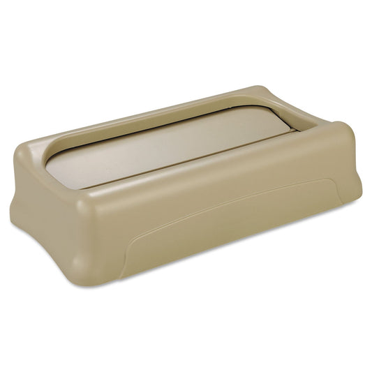 Rubbermaid® Commercial Slim Jim Swing Lid, 11.38w X 20.5d X 5h, Beige