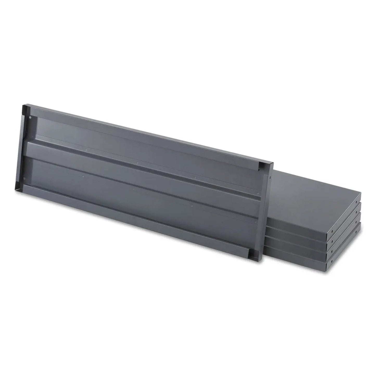 Safco® Commercial Steel Shelving Unit, Five-Shelf, 36w X 18d X 75h, Dark Gray