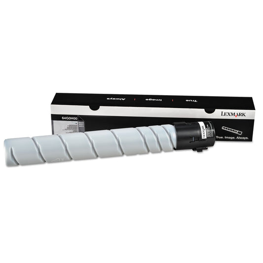 Lexmark™ 64g0h00 Return Program High-Yield Toner, 32,500 Page-Yield, Black