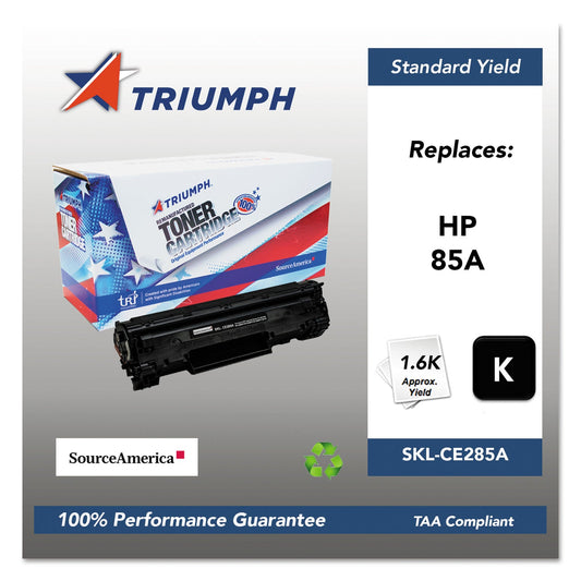 Triumph™ 751000nsh1100 Remanufactured Ce285a (85a) Toner, 1,600 Page-Yield, Black
