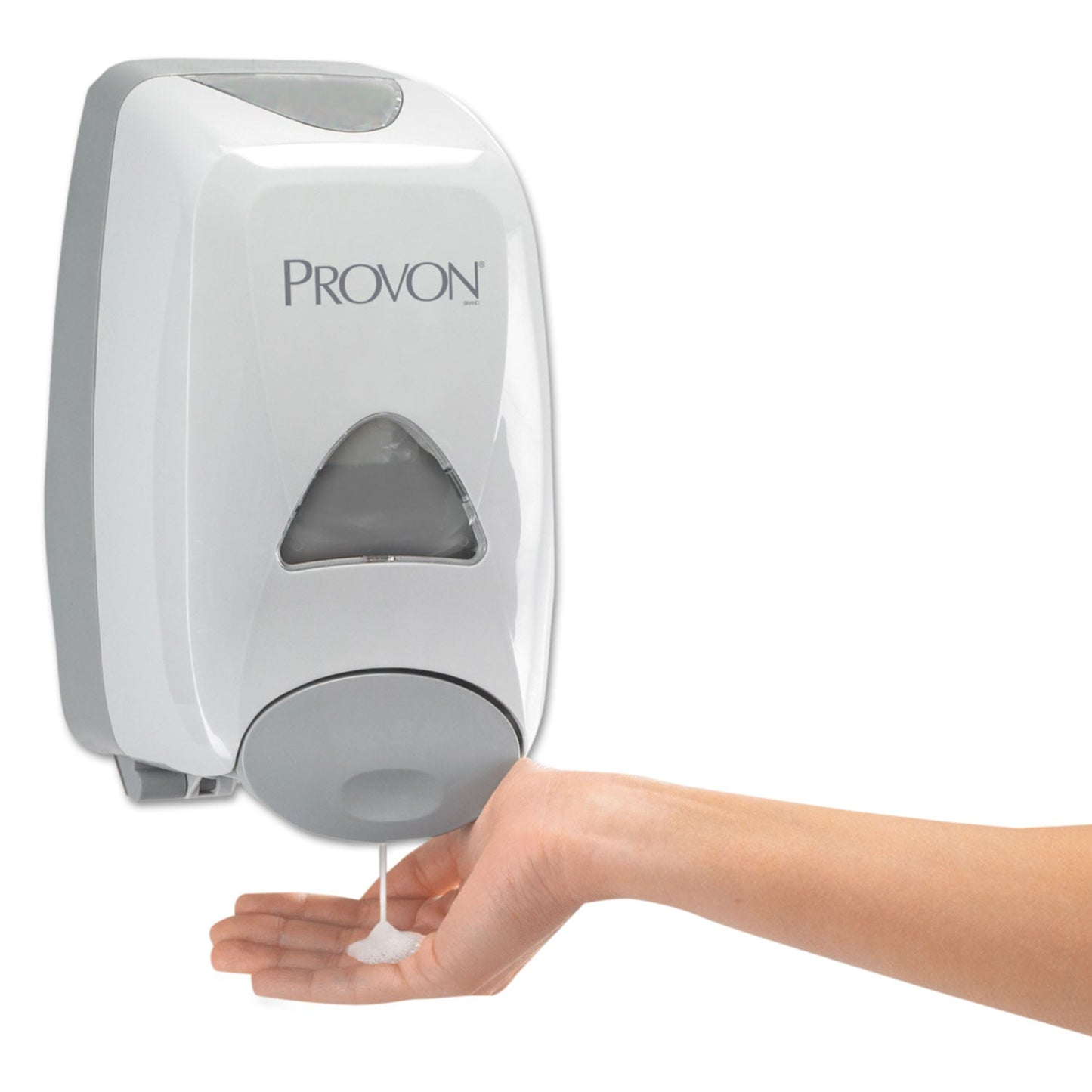 PROVON® Fmx-12t Foam Soap Dispenser, 1,250 Ml, 6.25 X 5.12 X 9.88, Dove Gray