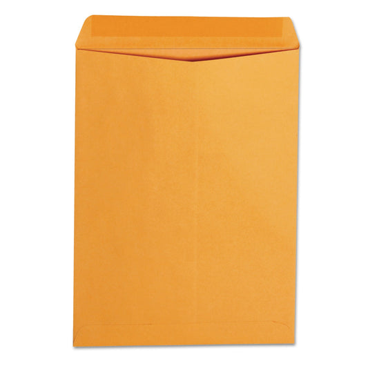 Universal® Catalog Envelope, 24 lb Bond Weight Paper, #10 1/2, Square Flap, Gummed Closure, 9 x 12, Brown Kraft, 250/Box