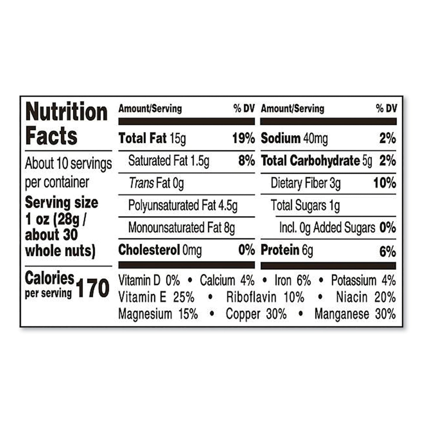 Planters® Nut-Rition Heart Healthy Mix, 9.75 Oz Can
