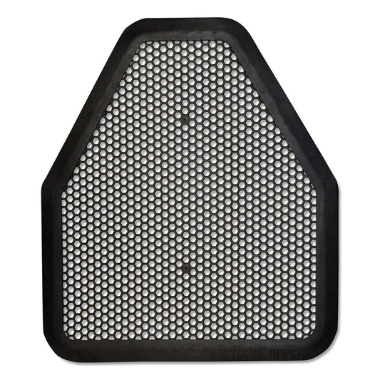 TOLCO® Urinal Mat, 20.75 X 18.5, Black, 6/carton