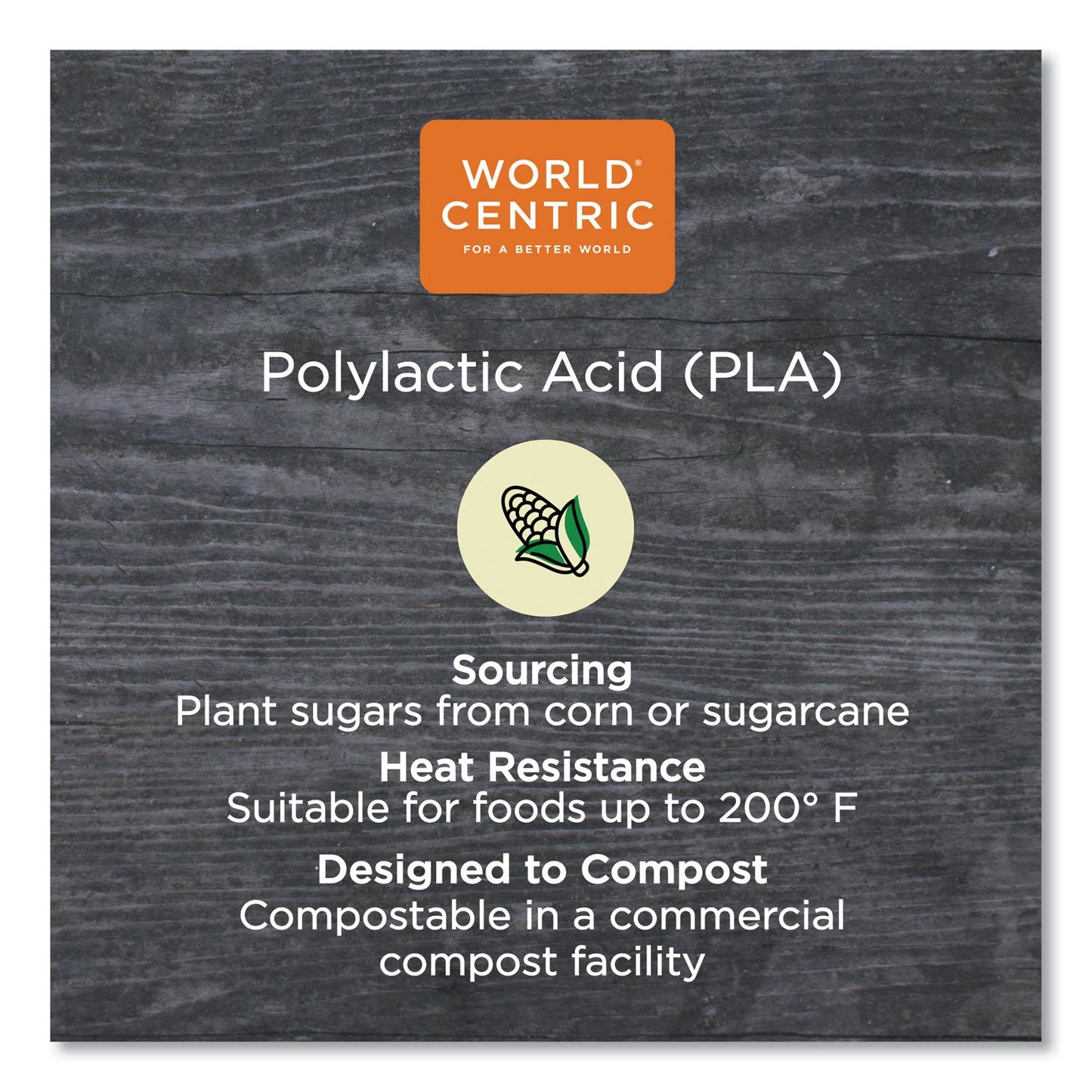 World Centric® PLA Clear Cold Cup Lids, Dome Lid, Fits 9 oz to 24 oz Parfait Cups, Plastic, Clear, 1,000/Carton