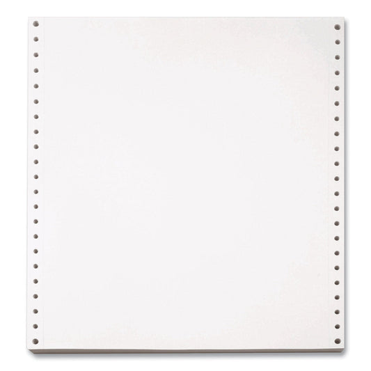 Willamette Computer Printout Paper, 1-Part, 20 lb Bond Weight, 9.5 x 11, White, 2,700/Carton