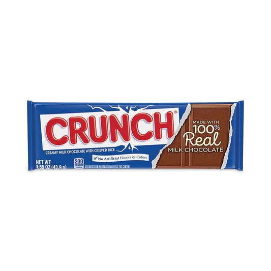 Nestlé® Crunch Bar, Individually Wrapped, 1.55 oz, 36/Carton