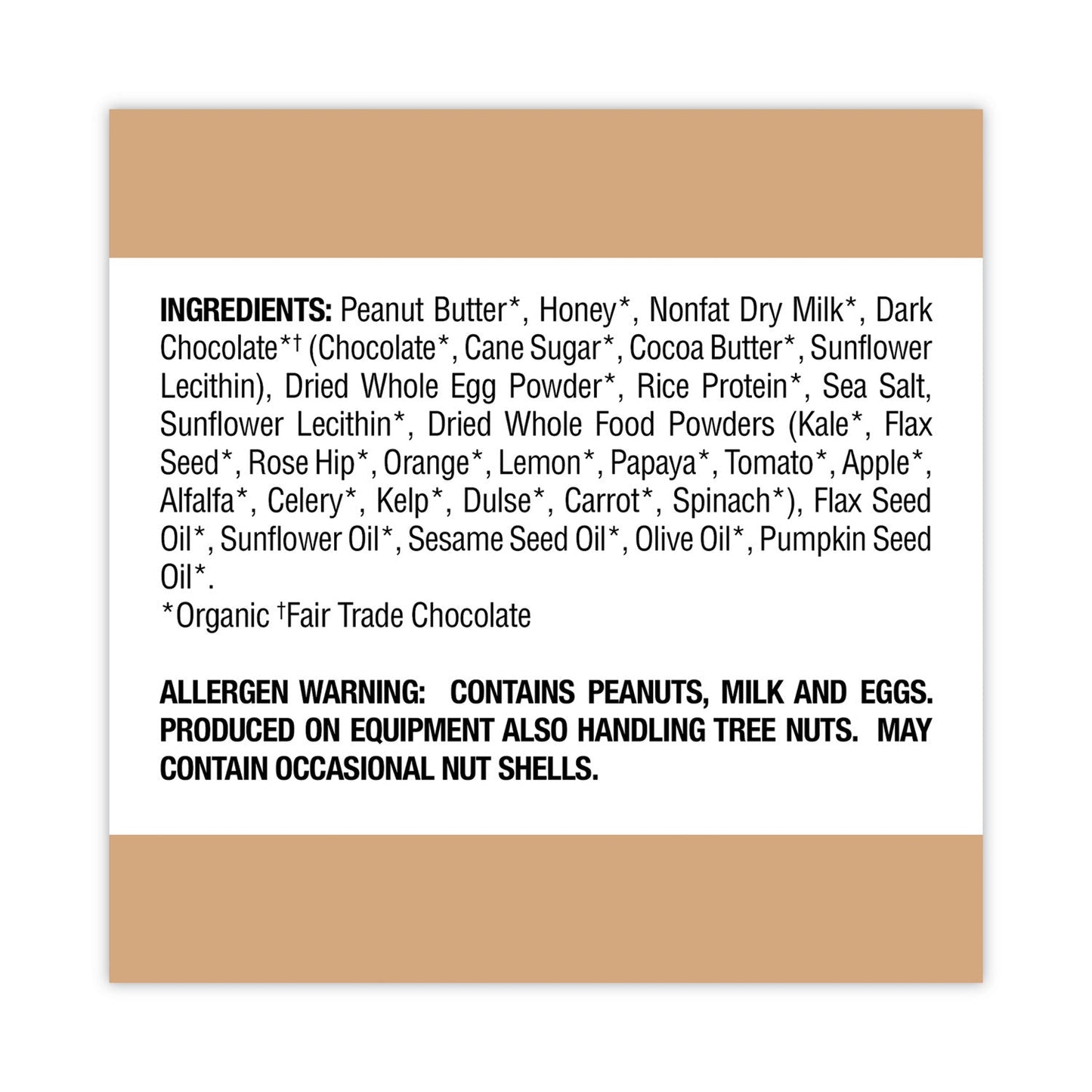 Perfect Bar® Refrigerated Protein Bar, Dark Chocolate Peanut Butter with Sea Salt, 2.3 oz Bar, 16/Carton
