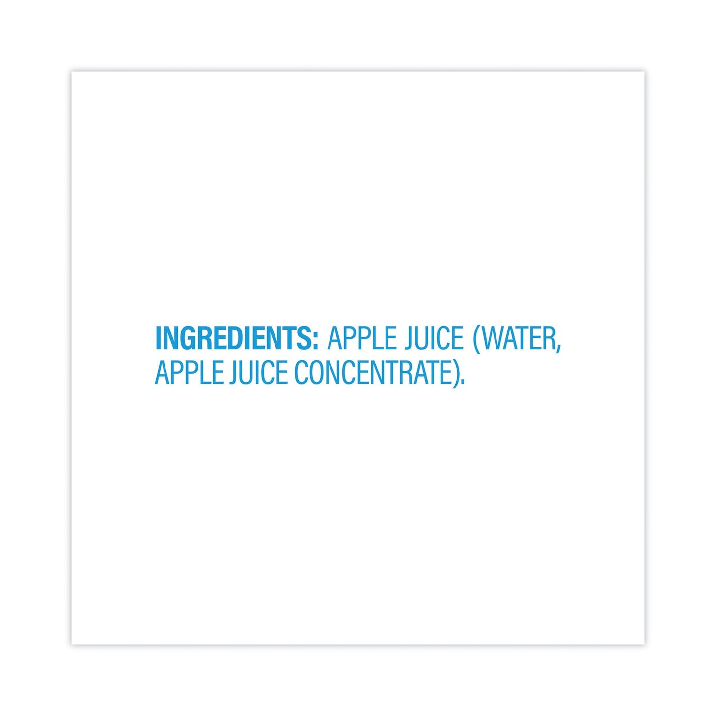Ocean Spray® 100% Juice, Apple, 4 oz Cup, 48/Box