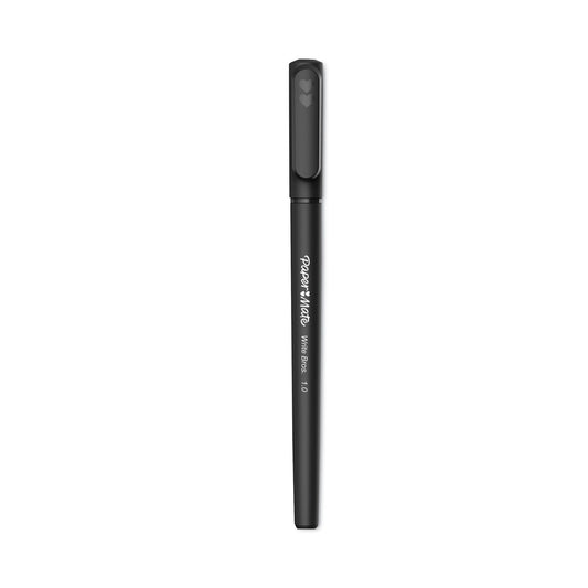 Paper Mate® Write Bros. Ballpoint Pen Value Pack, Stick, Medium 1 Mm, Black Ink, Black Barrel, 120/pack