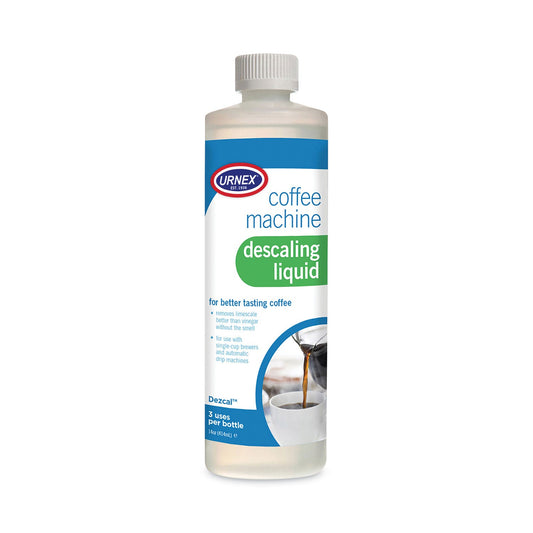 Urnex® Coffee Machine Descaling Liquid, 14 oz Bottle