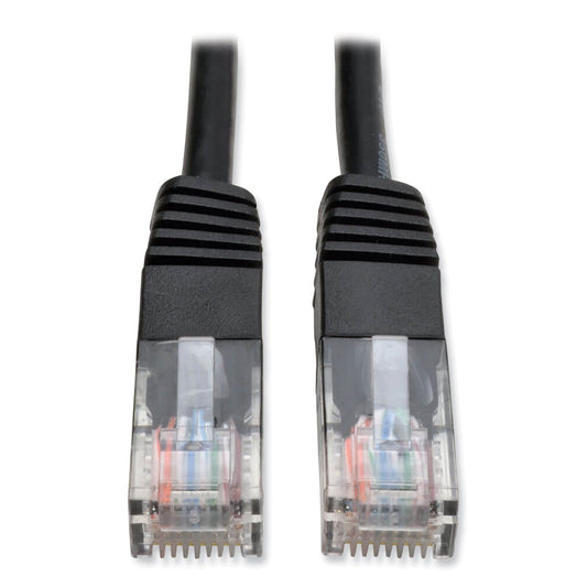 Tripp Lite by Eaton CAT5e 350 MHz Molded Patch Cable, 7 ft, Black