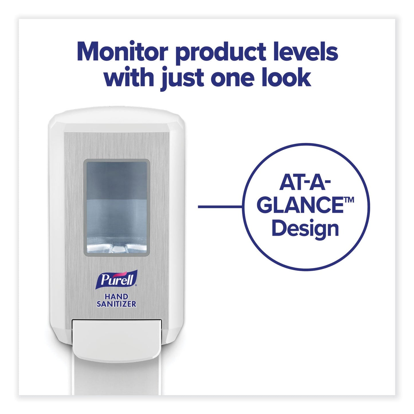 PURELL® Cs4 Hand Sanitizer Dispenser, 1,200 Ml, 6.12 X 4.48 X 10.81, White