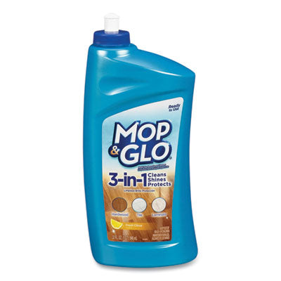 MOP & GLO® Ready to Use Multi-Surface Floor Cleaner, Fresh Citrus Scent, 32 oz Bottle, 6/Carton