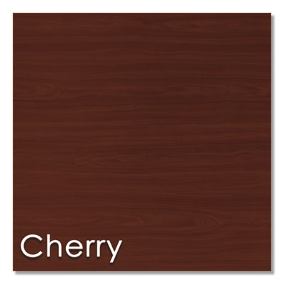 Linea Italia® Study Carrell Starter Unit, 2-Leg, 31.25 X 23.5 X 45.25, Cherry